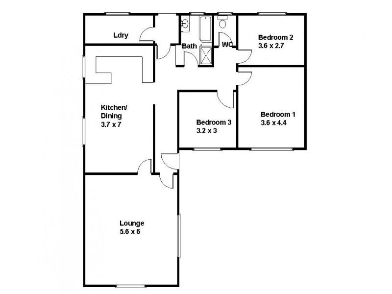 16 Fifth Street, Loxton SA 5333 Floorplan