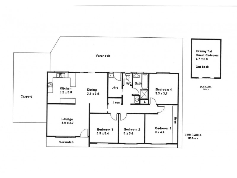 4 Allen Street, Waikerie SA 5330 Floorplan