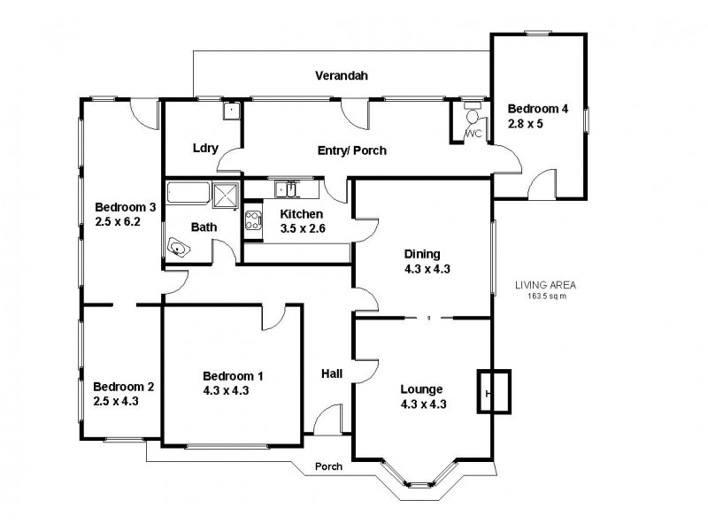 174 Sixteenth Street, Renmark SA 5341 Floorplan