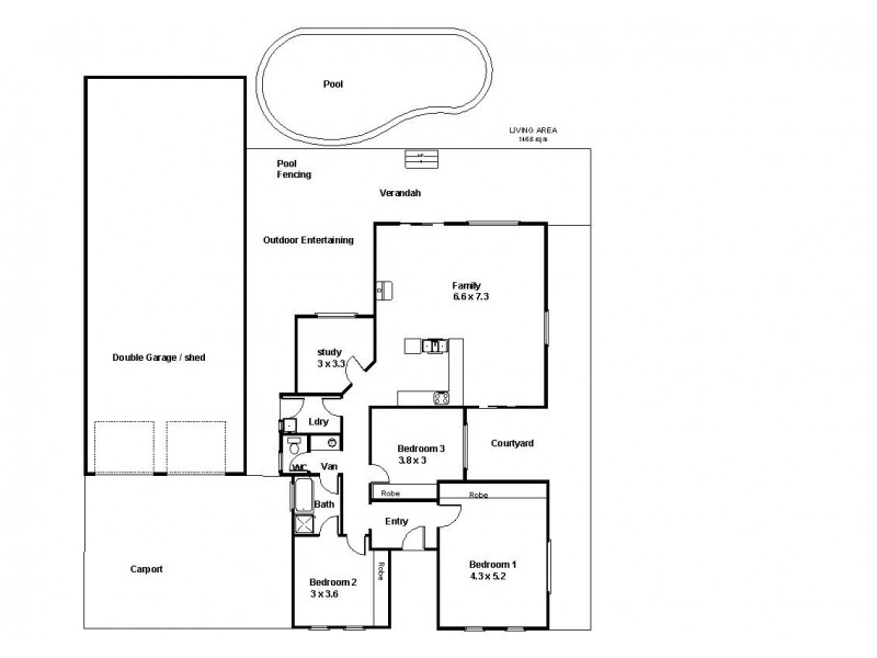 245 Arumpo Street, Renmark SA 5341 Floorplan