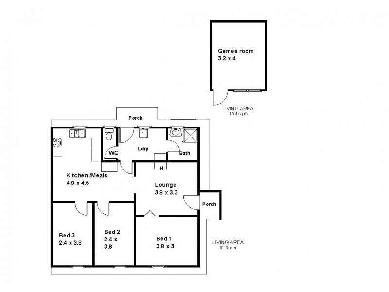 19 Acacia Crescent, Renmark SA 5341 Floorplan