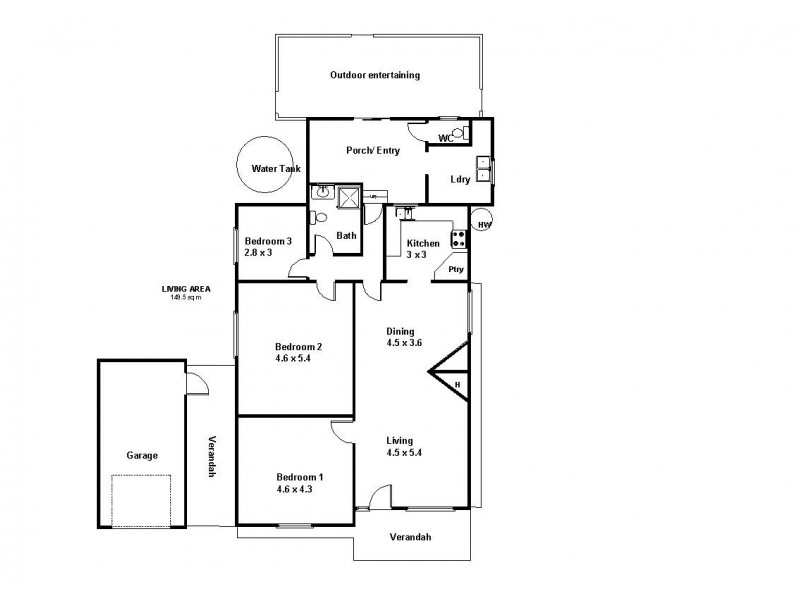 12 Bice Street, Barmera SA 5345 Floorplan