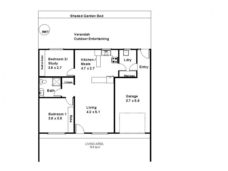 2/14 Sturt Street, Barmera SA 5345 Floorplan