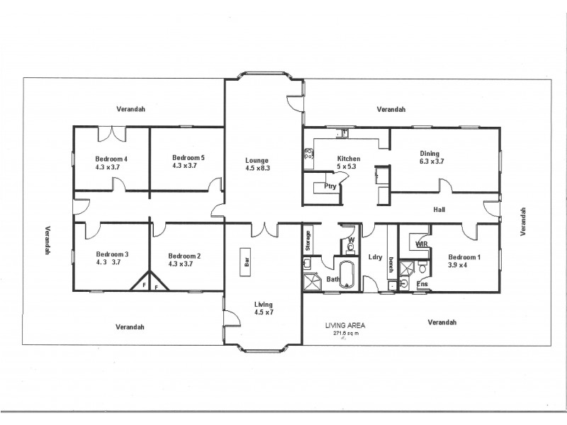 17 Twenty First Street, Renmark SA 5341 Floorplan