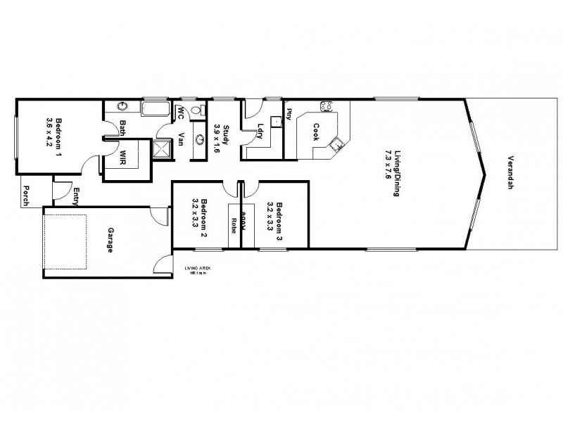 21 Turnbull Terrace, Glossop SA 5344 Floorplan