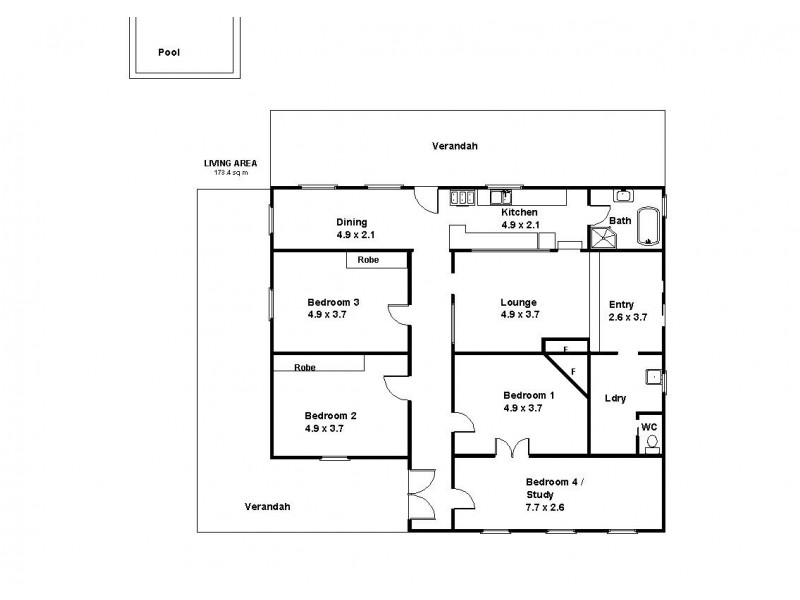 589 Chowilla Street, Renmark SA 5341 Floorplan