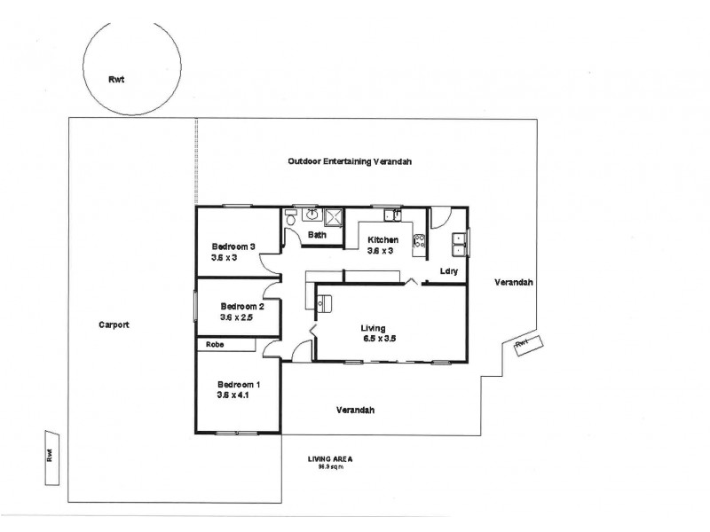 307 Cadell Valley Road, Cadell SA 5321 Floorplan