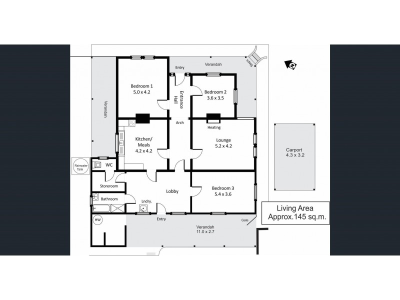 13 Loxton Drive, Moorook SA 5332 Floorplan