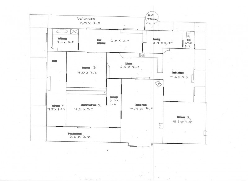 116 Woolston Road, Monash SA 5342 Floorplan
