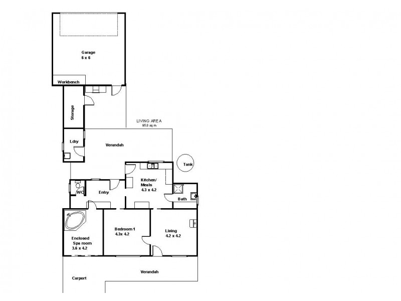 5 Murtho Road, Paringa SA 5340 Floorplan