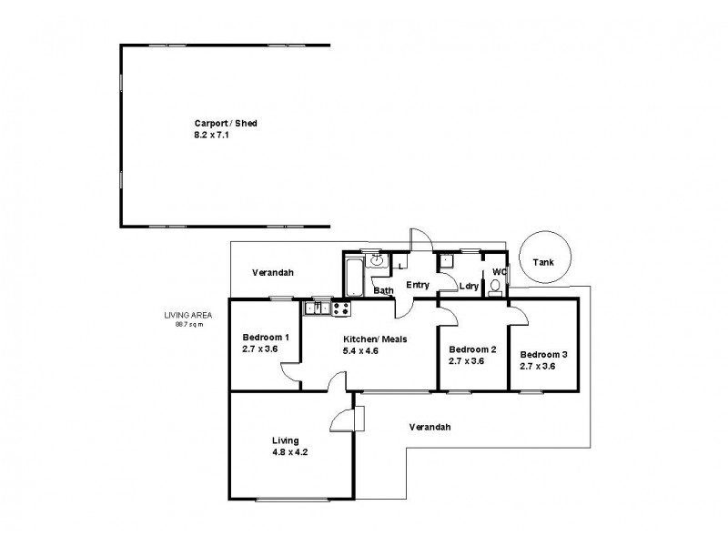 18 Lehmann Street, Golden Heights SA 5322 Floorplan