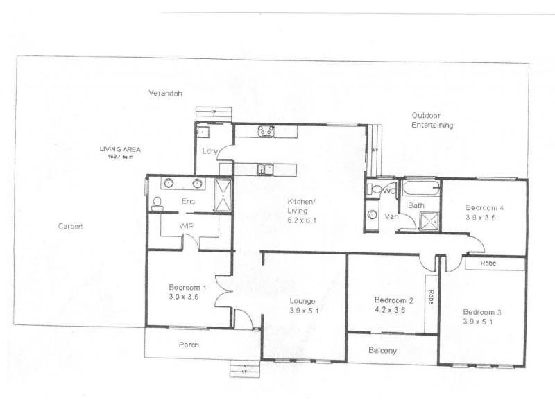 53 Pope Road, Waikerie SA 5330 Floorplan