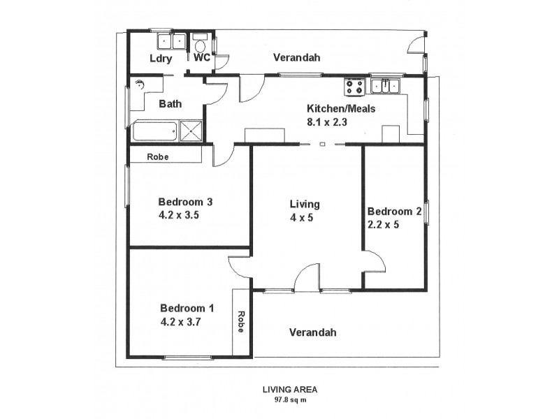 112 Seventeenth Street, Renmark SA 5341 Floorplan