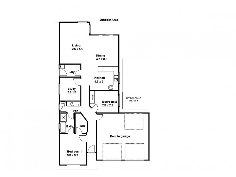 248 Twentyfirst Street, Renmark SA 5341 Floorplan