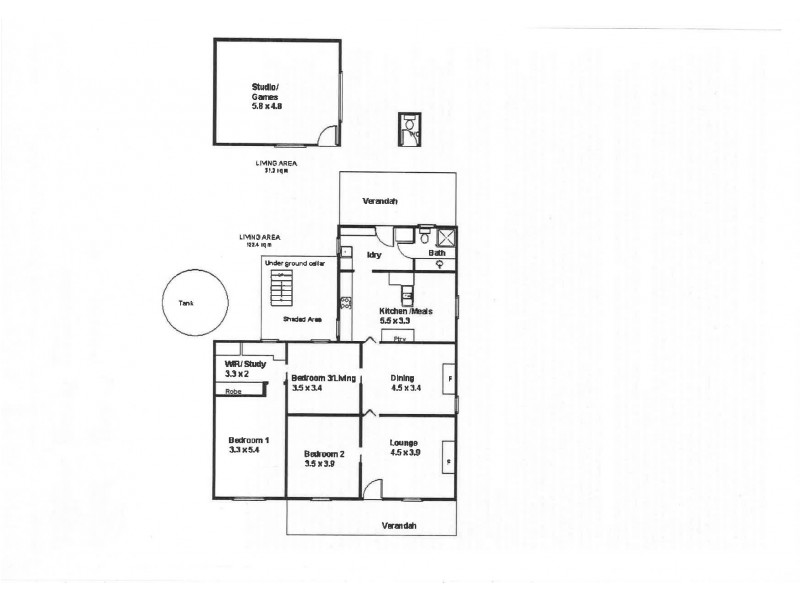 29 Fifth Street, Morgan SA 5320 Floorplan