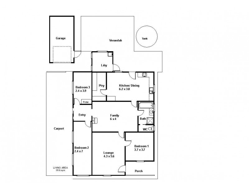 49 Sixteenth Street, Renmark SA 5341 Floorplan