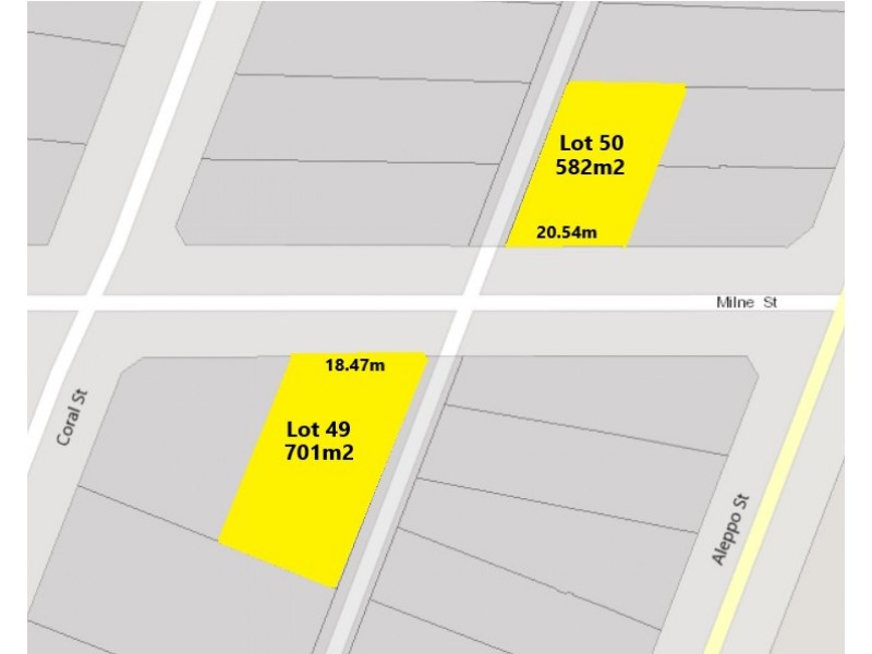 Lots 49 and 50 Milne Street, Loxton SA 5333
