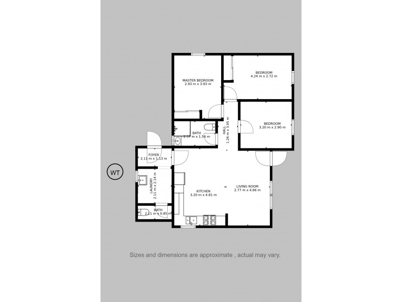 43 Gogel Road, Moorook SA 5332 Floorplan