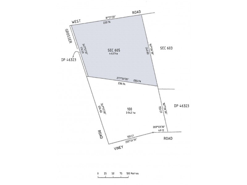 Section 605 West Road, Glossop SA 5344 Floorplan