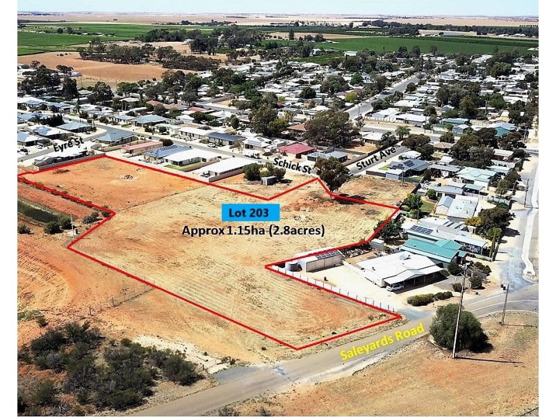 Lot 203 Eyre Street, Loxton SA 5333