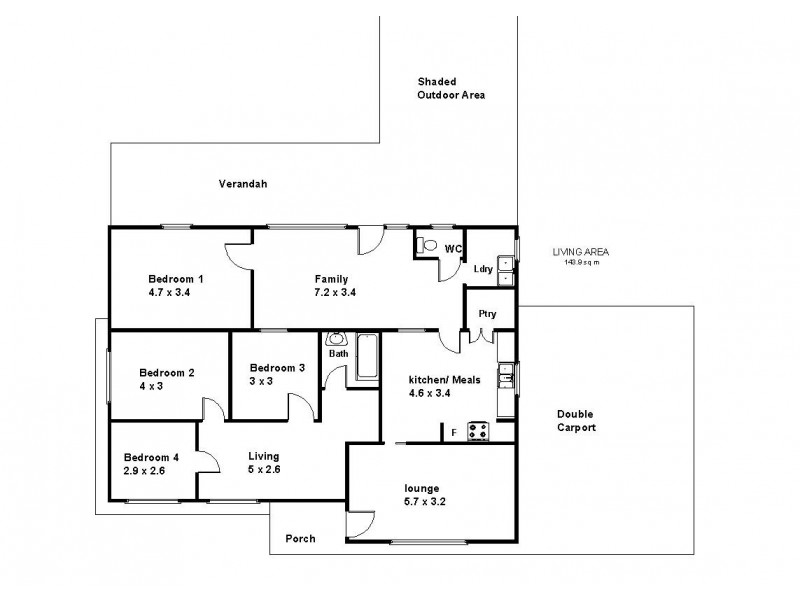191 Kibby Road, Loxton SA 5333 Floorplan