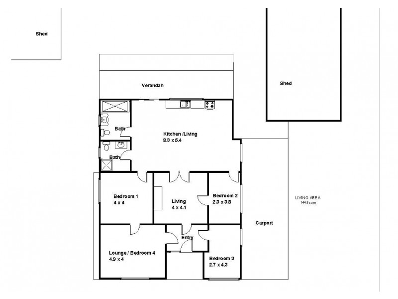 12 Nineteenth Street, Renmark SA 5341 Floorplan