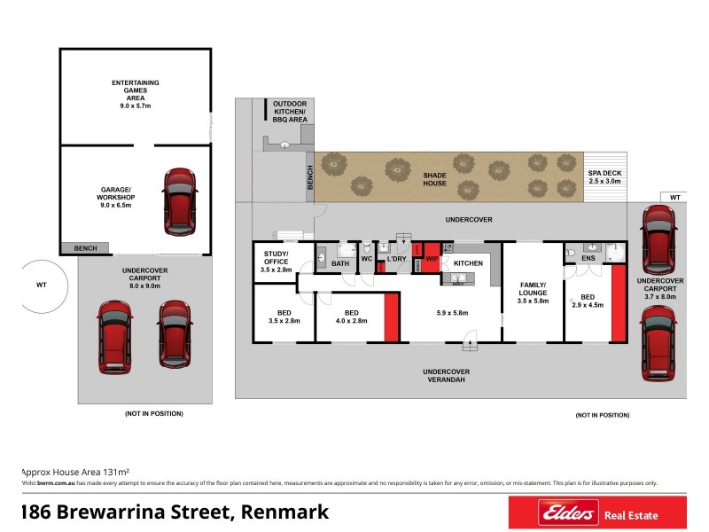 186 Brewarrina Street, Renmark SA 5341 Floorplan