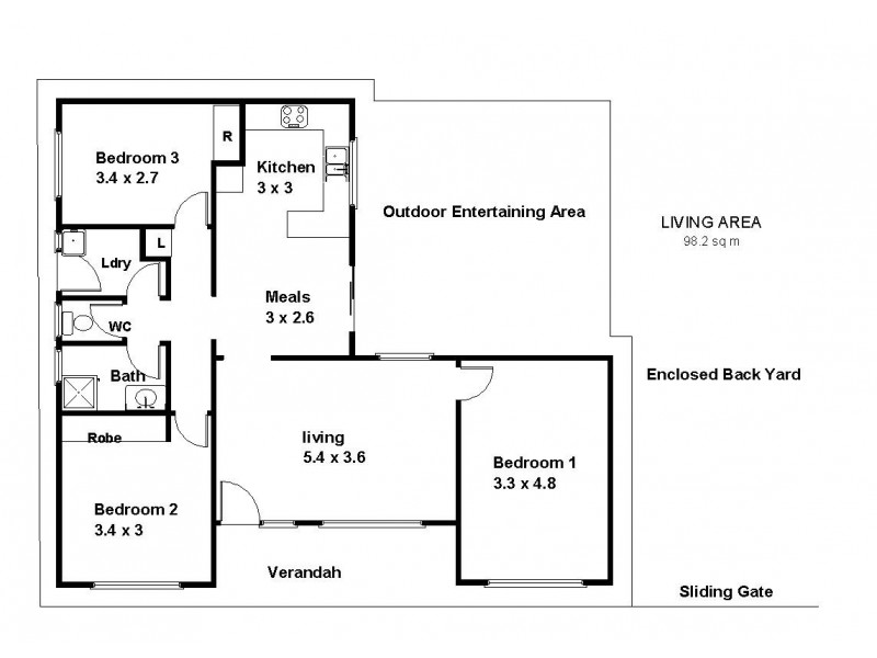 22 Luther Road, Loxton SA 5333 Floorplan