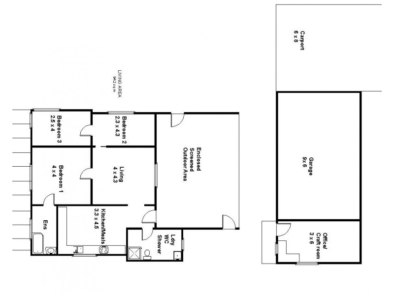 21 Fifth Street, Loxton SA 5333 Floorplan