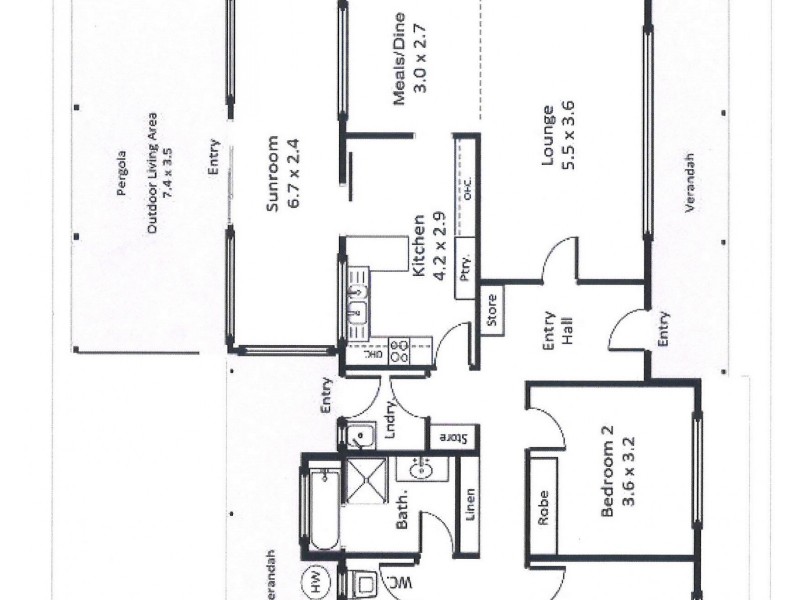 112 Pyap Street, Renmark SA 5341 Floorplan
