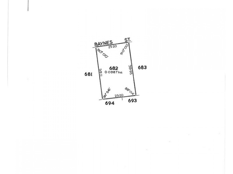 Lot 682 Baynes Street, Barmera SA 5345 Floorplan