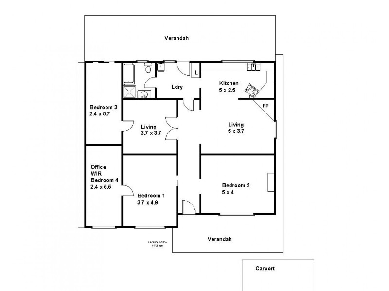 41 Sixteenth Street, Renmark SA 5341 Floorplan