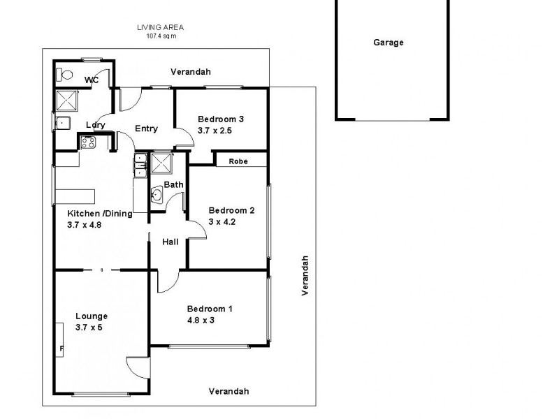 11-13 Eringa, Loxton SA 5333 Floorplan
