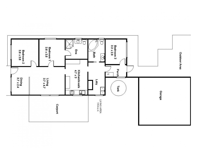 20271 Renmark Avenue, Renmark SA 5341 Floorplan