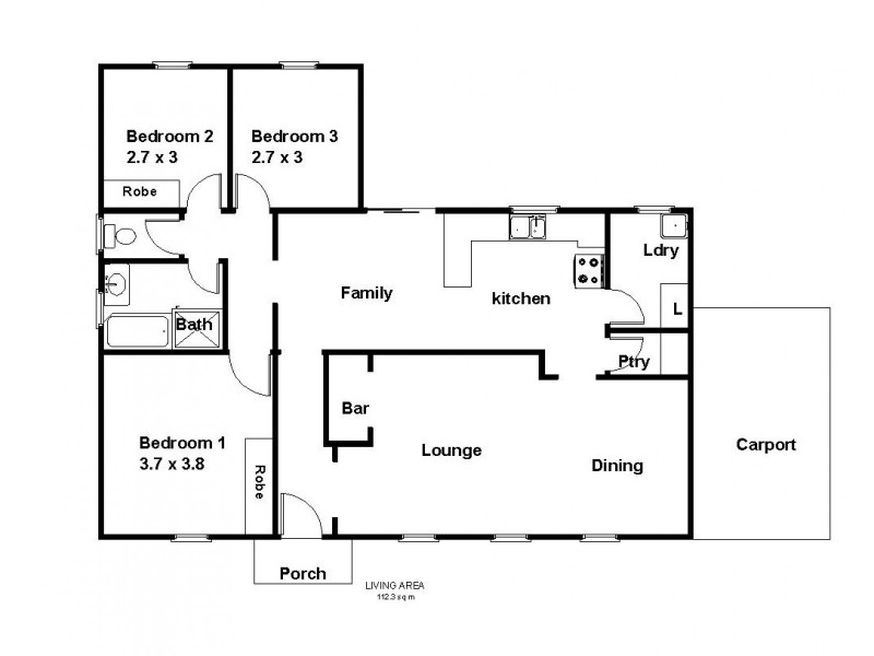 17 WESTBROOK AVENUE, Loxton SA 5333 Floorplan