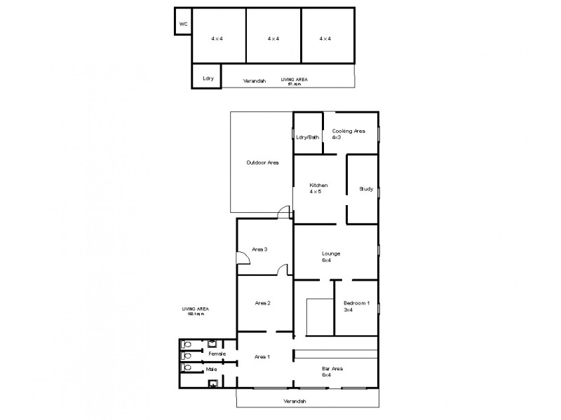 32 Railway Terrace, Wunkar SA 5311 Floorplan