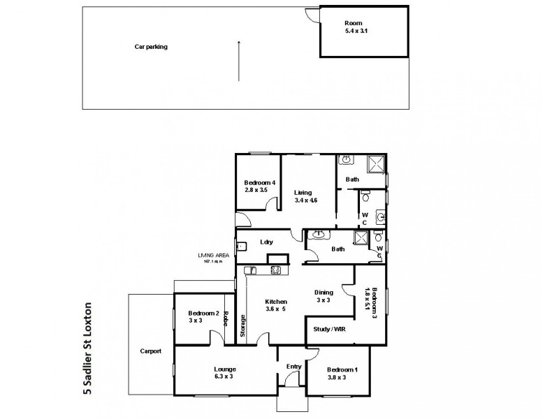 8 McMillan Street and 5 Sadlier Street, Loxton SA 5333