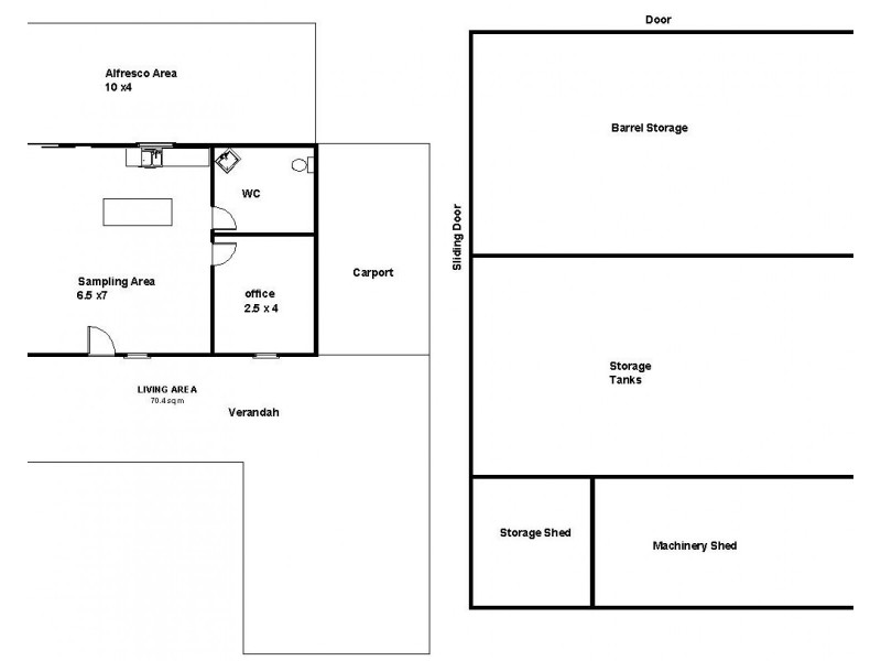 77 Battams Road, Moorook SA 5332 Floorplan