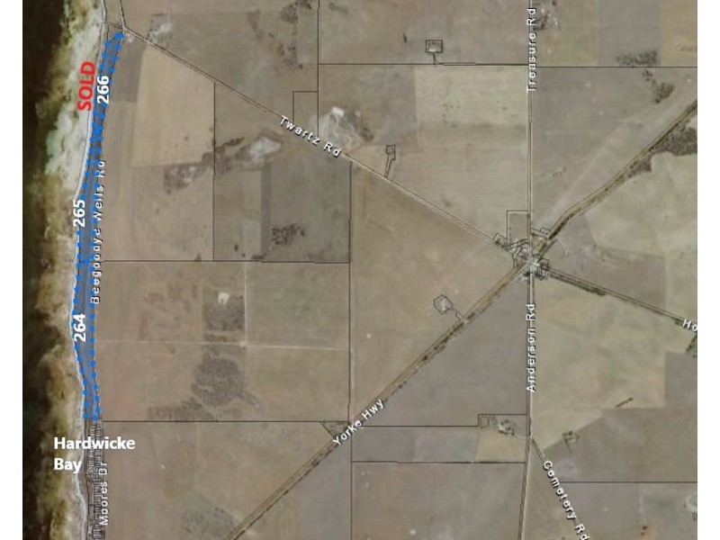 Lots 264 – 266 Beegoodye Wells Rd, Hardwicke Bay SA 5575