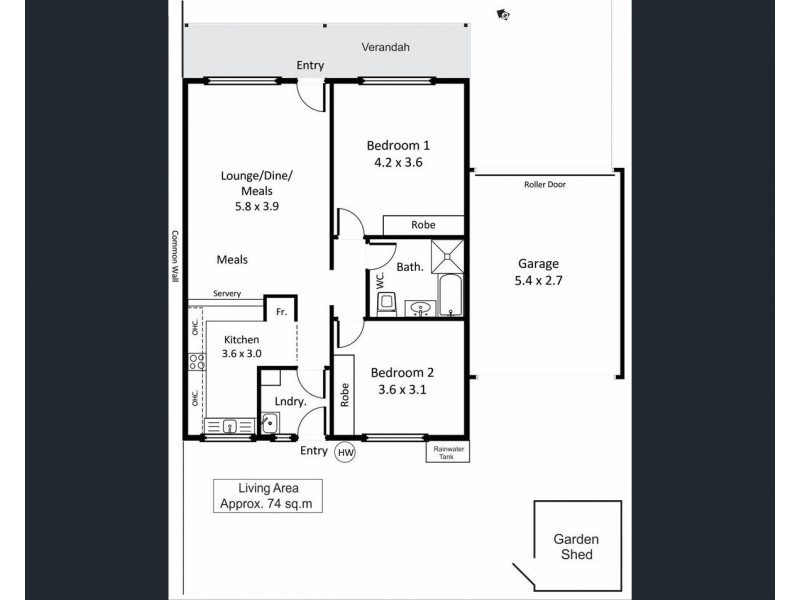 3/16 FOURTH STREET, Loxton SA 5333 Floorplan