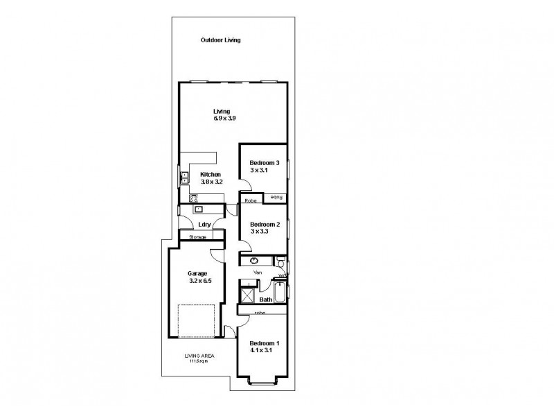 19 Tenth Street, Renmark SA 5341 Floorplan