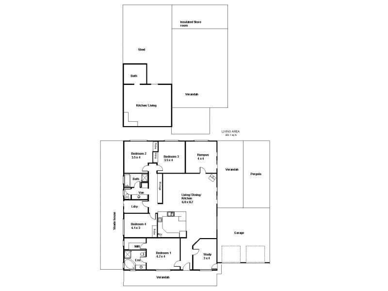 97 Badcoe Road, Loxton SA 5333 Floorplan