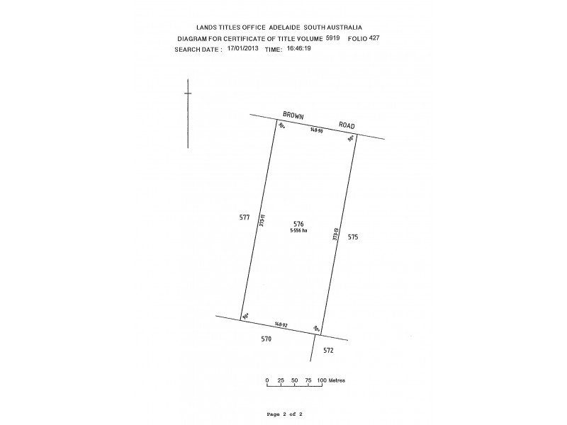 Sect. 576 Brown Road, Monash SA 5342