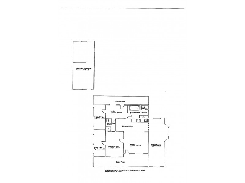33 Bray Road, Glossop SA 5344 Floorplan