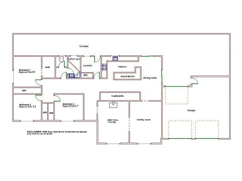 186 Thurk Street, Renmark SA 5341 Floorplan