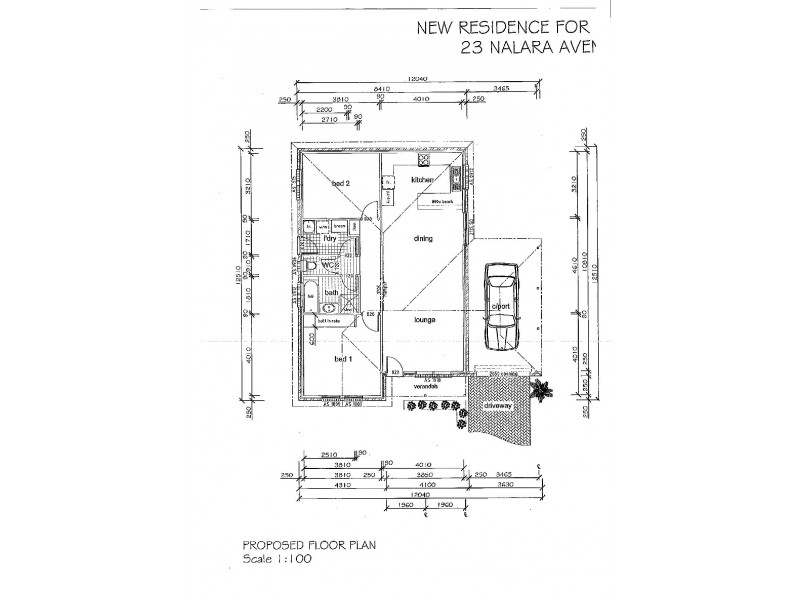 23 Nalara Avenue, Loxton SA 5333 Floorplan