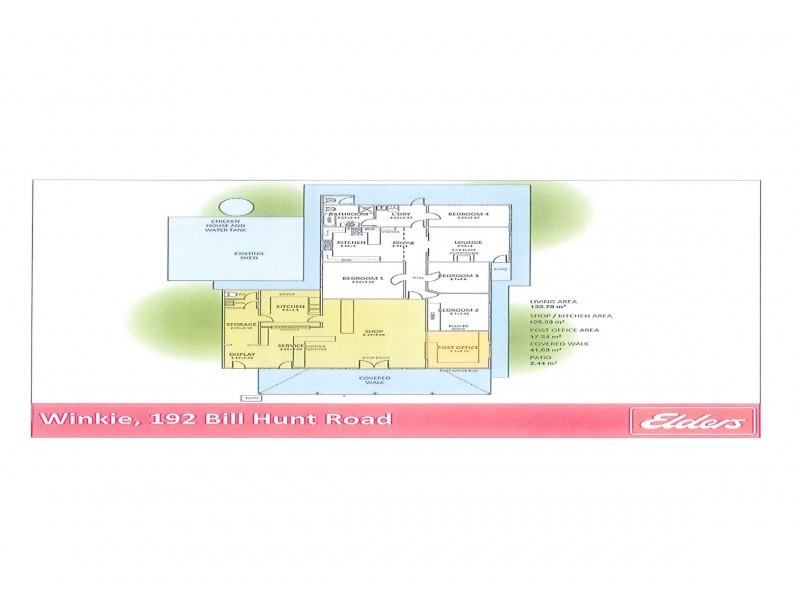 192 Bill Hunt Road, Winkie SA 5343 Floorplan