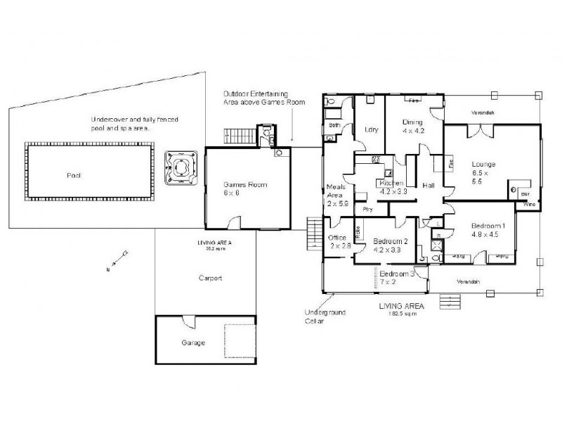 64 East Terrace, Loxton SA 5333 Floorplan
