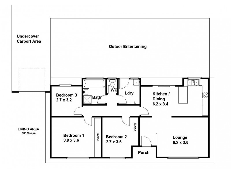 20 Banksia Street, Renmark SA 5341 Floorplan
