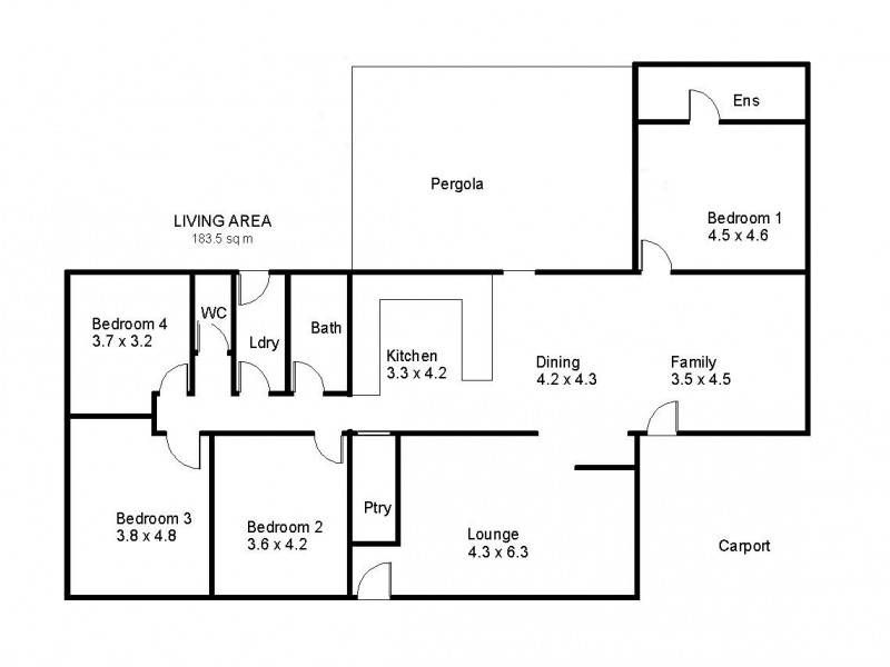 20 Bruce Road, Barmera SA 5345 Floorplan